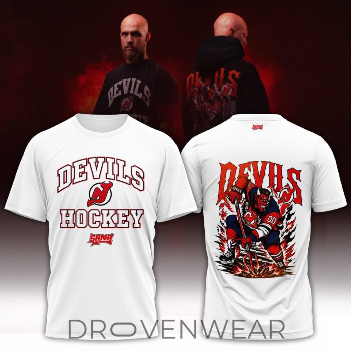 New Jersey Devils X Sana Fanatics Fest Edition T-shirt Collection For Fans - Image 2