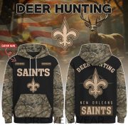 New Orleans Saints Deer Hunting Limited Edition Hoodie
