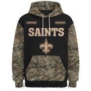 New Orleans Saints Deer Hunting Limited Edition Hoodie - Image 2