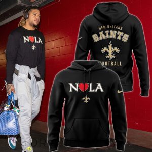 New Orleans Saints NOLA New Limited Edition Hoodie by Drovenwear.com