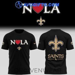 New Orleans Saints NOLA New Limited Edition TShirt by Drovenwear.com