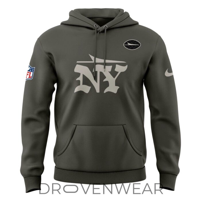 New York Jets Gotham City Football Special Uniform Hoodie Version 3 - Image 2