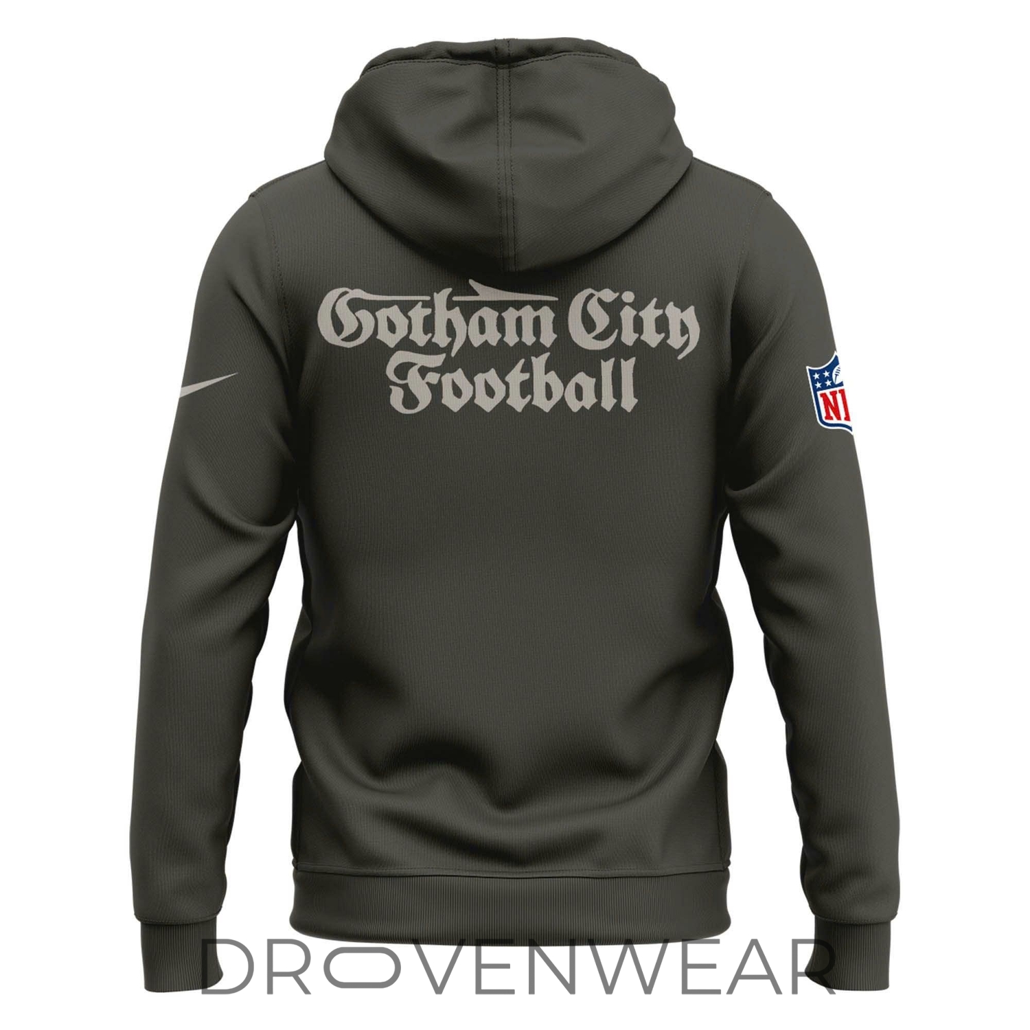 New York Jets Gotham City Football Special Uniform Hoodie Version 3 New York Jets Gotham City Football Special Uniform Hoodie Version 3
