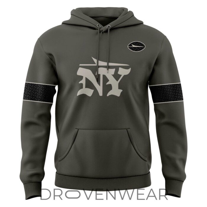New York Jets Gotham City Football Special Uniform Pullover Hoodie - Image 2