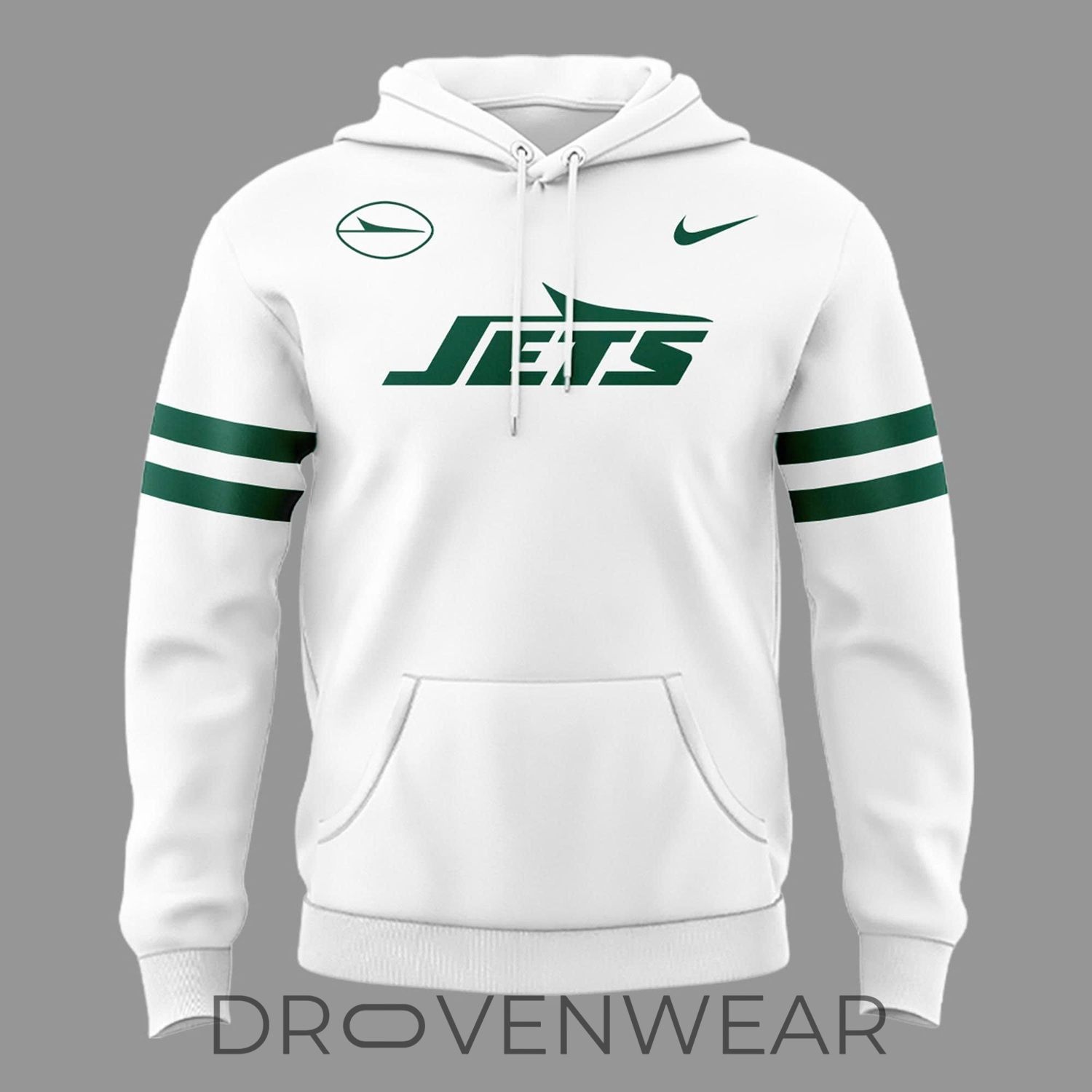 New York Jets White Out Uniform 2026 Pullover Hoodie New York Jets White Out Uniform 2026 Pullover Hoodie