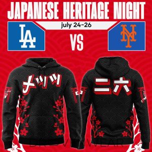 New York Mets 2026 Japanese Heritage Night Hoodie by Drovenwear.com
