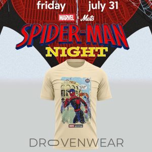 New York Mets Special 2026 SpiderMan TShirt by Drovenwear.com