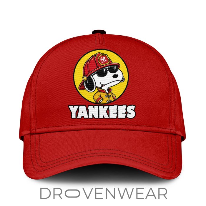 New York Yankees Firefighter Personalized Red Shirt 2026 V2 - Image 2