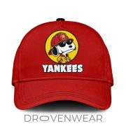 New York Yankees Snoopy Firefighter Personalized Red Hoodie 2026 V2 - Image 2