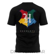 New York Yankees X Harry Potter Hogwarts Theme Night Black Shirt - Image 3
