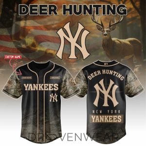 New York Yankees x Deer Hunting Limited Edition Jersey by Drovenwear.com