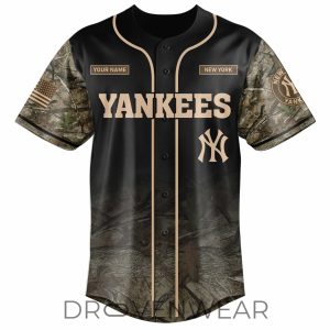 New York Yankees x Deer Hunting Limited Edition Jersey by Drovenwear.com