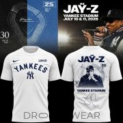 New York Yankees x JAŸ-Z at Yankee Stadium Tshirt Limited Edition 2026 V2