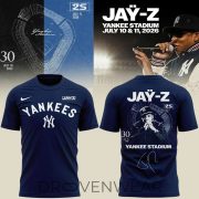 New York Yankees x JAŸ-Z at Yankee Stadium Tshirt Limited Edition 2026 V2 - Image 3