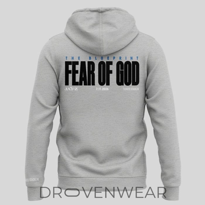 New York Yankees x Jay-z Fear Of God Limited Edition Hoodie 2026 - Image 3