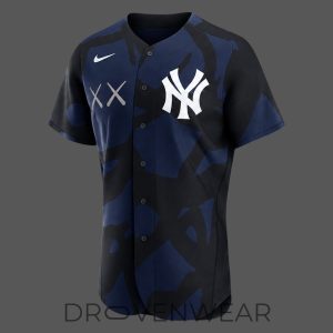 New York Yankees x KAWS 2026 Limited Edition Baseball Jersey by Drovenwear.com