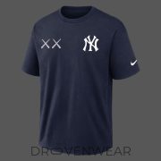 New York Yankees x KAWS 2026 Special Navy Shirt