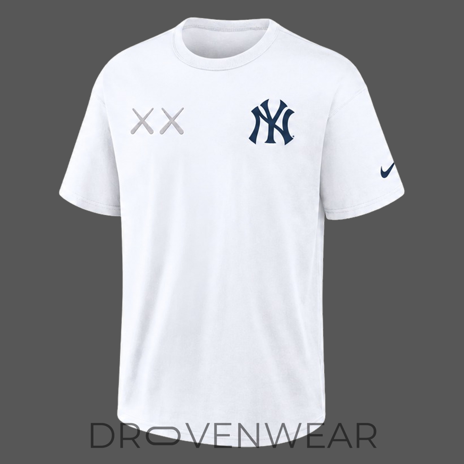 New York Yankees x KAWS 2026 Special White Shirt New York Yankees x KAWS 2026 Special White Shirt