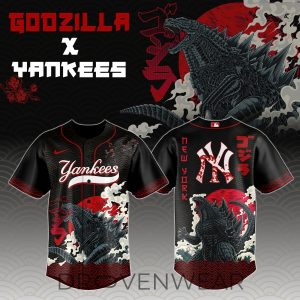 New York Yankees x King of the Monsters Collab Jersey by Drovenwear.com