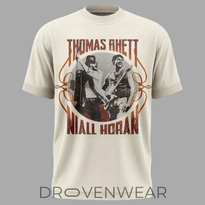 Niall Horan X Thomas Rhett Live Concert Graphic T-Shirt - Image 2