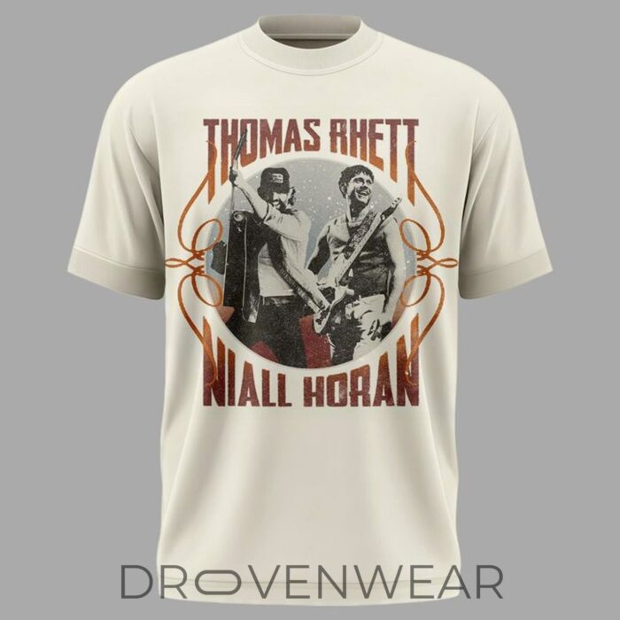 Niall Horan and Thomas Rhett Live on Stage Limited Edition Concert Shirt - Image 2