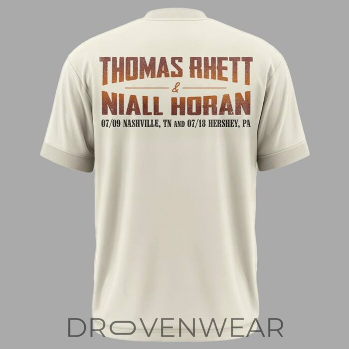 Niall Horan and Thomas Rhett Live on Stage Limited Edition Concert Shirt - Image 3