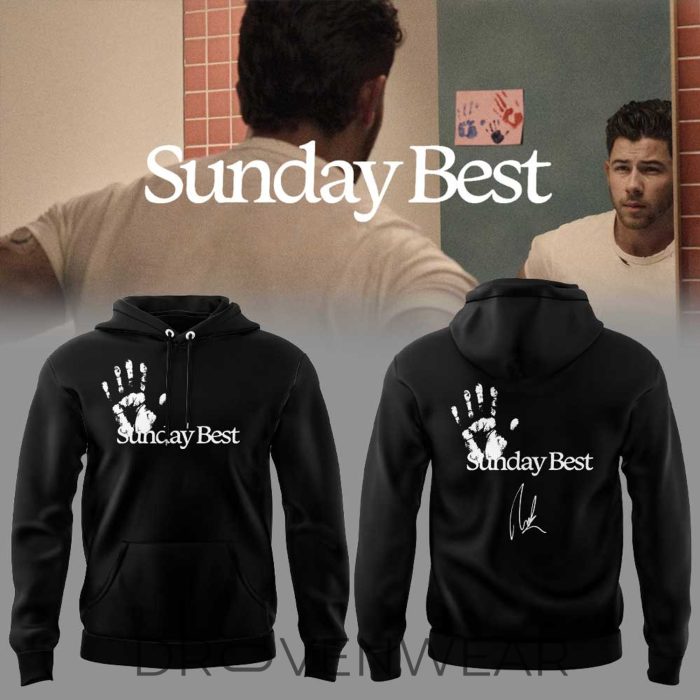 Nick Jonas Sunday Best 2026 Signature Hoodie - Image 4