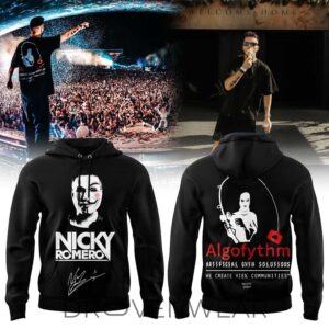 Nicky Romero Tour 2026 Hoodie by Drovenwear.com