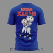 Noah Kahan X New York Mets Great Divide Tour 2026 Blue T-shirt Collection - Image 2