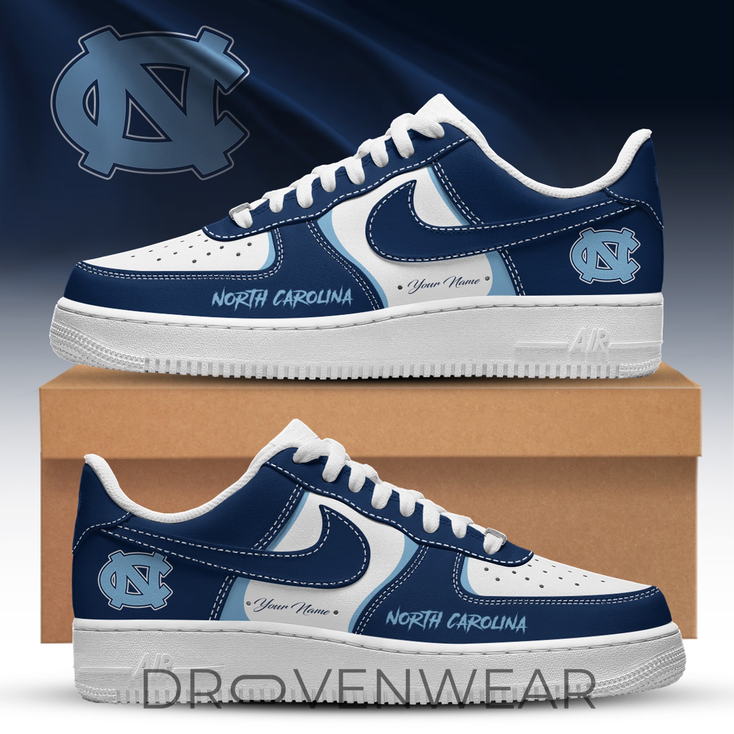 North Carolina Tar Heels Heritage 2026 Limited Edition Sneakers North Carolina Tar Heels Heritage 2026 Limited Edition Sneakers