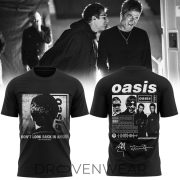 Oasis: Don’t Look Back in Anger 30th Signature Limited Black T-Shirt