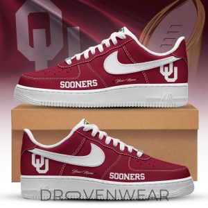Oklahoma Sooners Special Heritage 2026 Limited Edition Shoes by Drovenwear.com