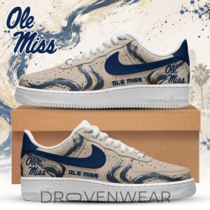 Ole Miss Rebels Royal Legacy Collector Sneakers 2026 by Drovenwear.com