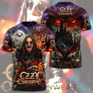 Ozzy Osbourne Prince of Darkness 3D TShirt by Drovenwear.com