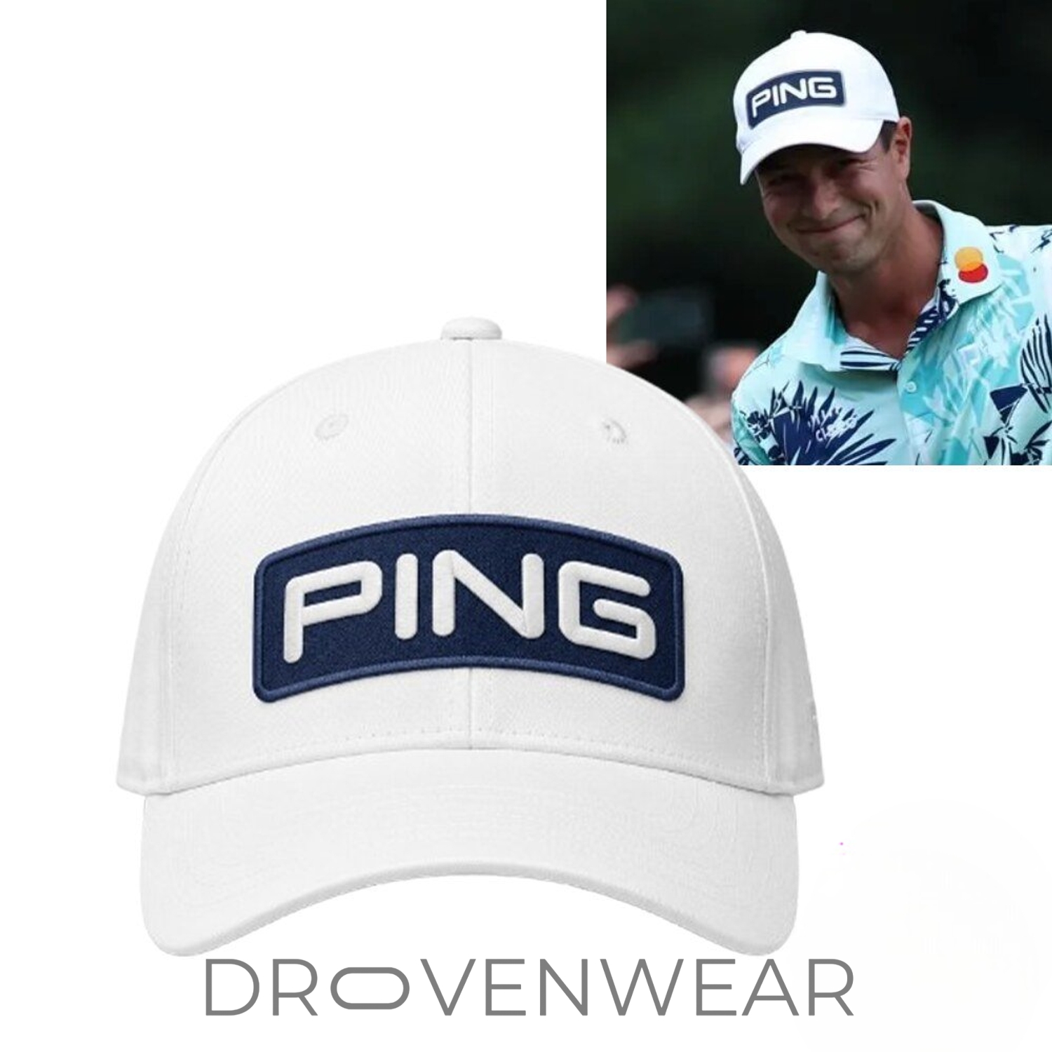 PGA Travelers Championship Final Round Viktor Hovland Ping Hat PGA Travelers Championship Final Round Viktor Hovland Ping Hat
