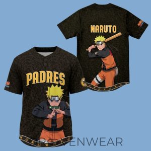 Padres Naruto Night Baseball Jersey by Drovenwear.com
