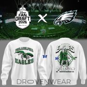 Philadelphia Eagles Doctor Doom Inspired Fan Draft 2026 Sweatshirt