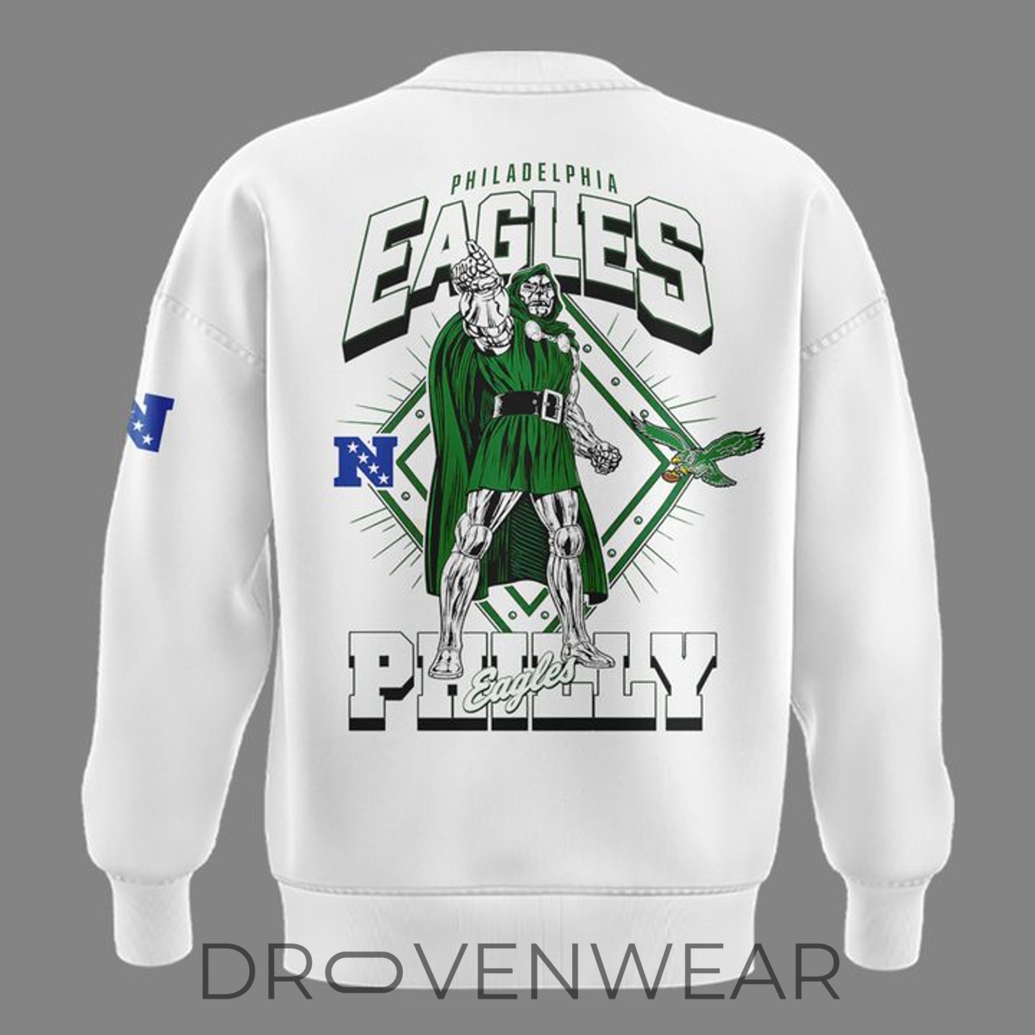 Philadelphia Eagles Doctor Doom Inspired Fan Draft 2026 Sweatshirt Philadelphia Eagles Doctor Doom Inspired Fan Draft 2026 Sweatshirt