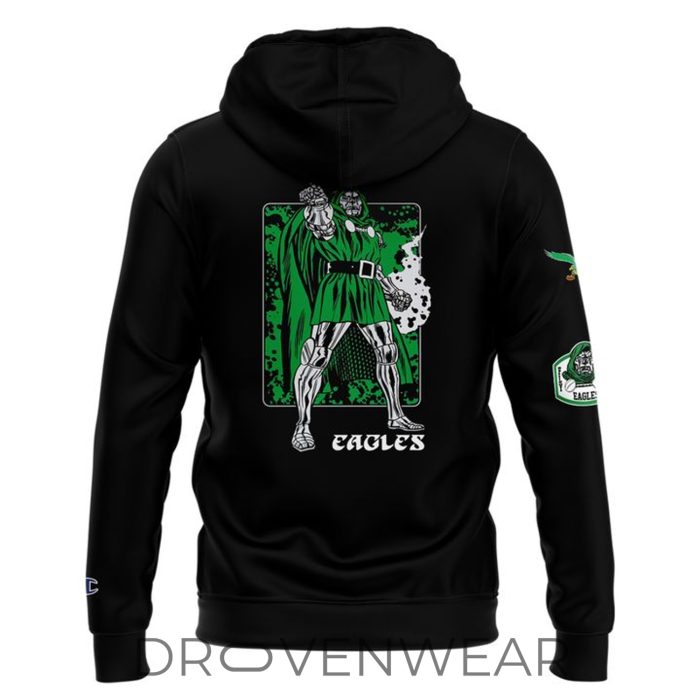 Philadelphia Eagles Doctor Doom Inspired Fan Draft 2026 Zip Hoodie - Image 3