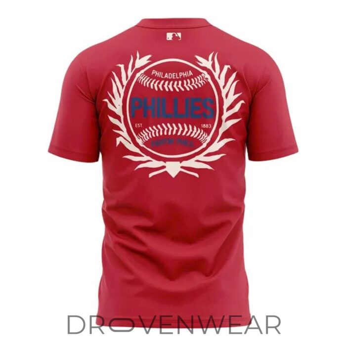 Philadelphia Phillies 2026 Field Of Dreams Game Red Shirt - Image 3