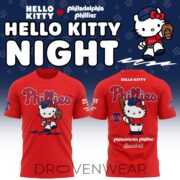 Philadelphia Phillies 2026 Hello Kitty Special Edition Red Shirt