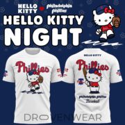 Philadelphia Phillies 2026 Hello Kitty Special Edition White Shirt