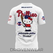 Philadelphia Phillies 2026 Hello Kitty Special Edition White Shirt - Image 3
