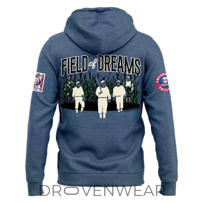 Philadelphia Phillies Field of Dreams Game 2026 Commemorative Pullover Hoodie - Image 3