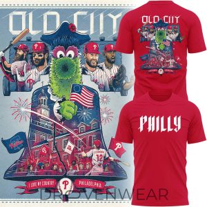 Philadelphia Phillies Old City TShirt by Drovenwear.com