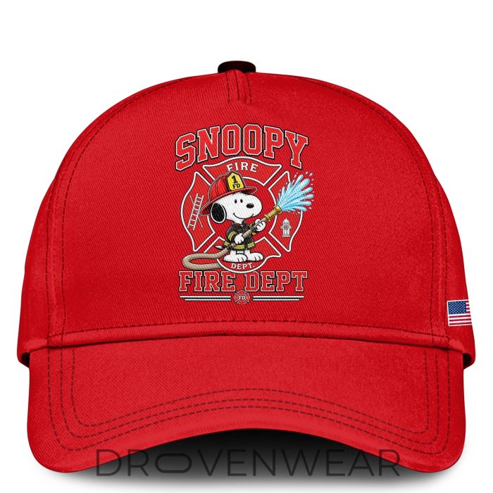 Philadelphia Phillies Snoopy Firefighter Personalized Red Hoodie 2026 - Image 2
