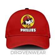 Philadelphia Phillies Snoopy Firefighter Personalized Red Hoodie 2026 V2 - Image 2