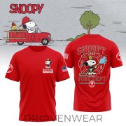 Philadelphia Phillies Snoopy Firefighter Personalized Red Shirt 2026