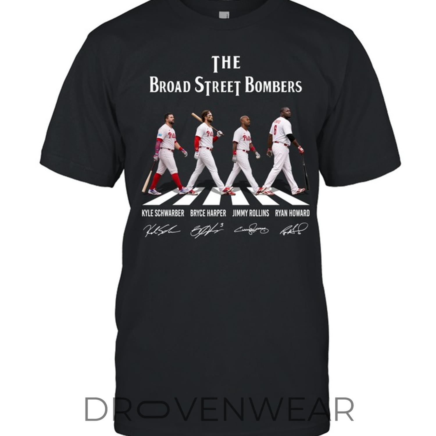 Philadelphia Phillies The Broad Street Bombers - Unisex T-Shirt Philadelphia Phillies The Broad Street Bombers - Unisex T-Shirt