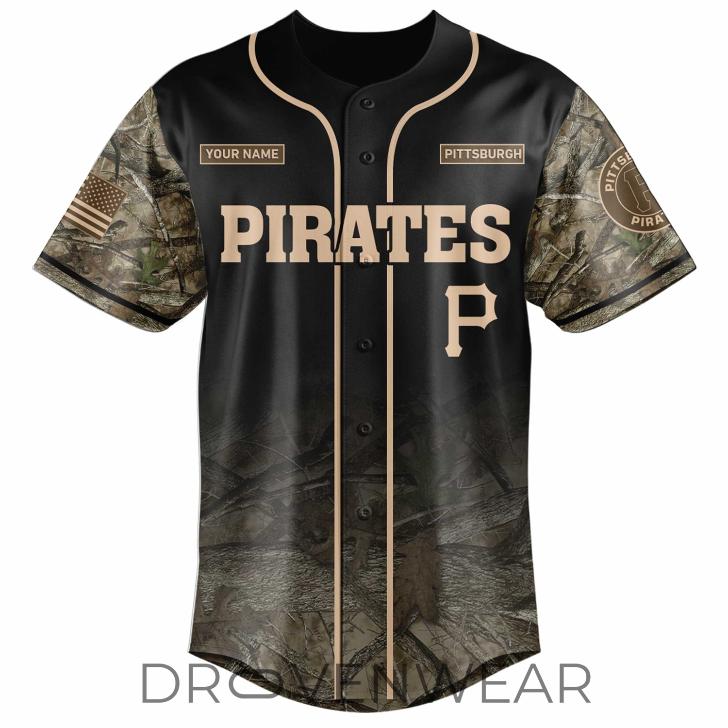 Pittsburgh Pirates x Deer Hunting Limited Edition Jersey Pittsburgh Pirates x Deer Hunting Limited Edition Jersey